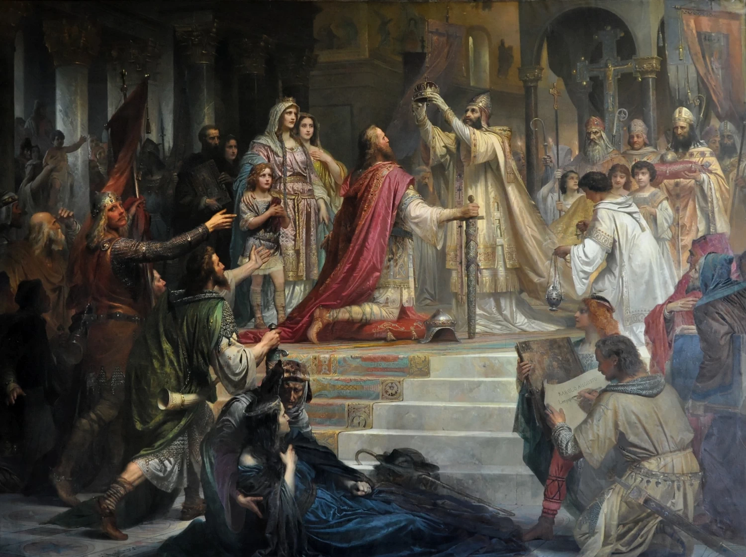 L'incoronazione imperiale di Carlo il Rozzo